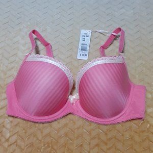 Women's Freya Moulded Plunge Underwire Bra Size 34E